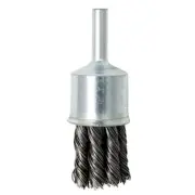 Alpha Knot Wire End Brush With Mandrel Shank