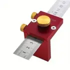 Metal Woodworking Scribe Ruler Positioning Steel Angle Line Marking Gauge Tools