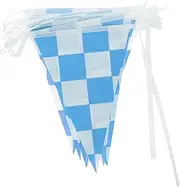 ULDIGI Checkered Race Flags Car Decoration Flags for Racing Events Car Parties Birthdays Themed Events Sturdy Polyester Flags