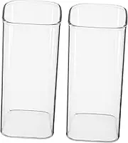 Ribbed Glassware Iced Coffee Cup Creative Coffee Cups for Kitchen Utensil Milk Holders
