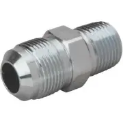 5/8" OD Flare Gas Connector x 1/2" MIP or 3/8" FIP Adapter