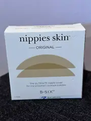 B Six Women's Nippies Skin Original Creme Color Size S/M A-C Cups Open Box New
