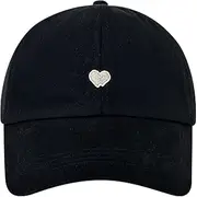 [Vbnuyhim] Baseball Cap for Toddlers, Baseball Cap for Beach Sun Protection, Sports Sun Hat, Stylish Lightweight Trucker Hat, Adjustable for, Black (Head circumference 49-55)