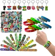 PRXYVLQT Miner Video Game Party Bag Birthday Party Bag for Minecraft with Min...