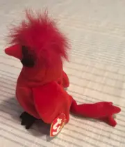 1999 Ty Beanie Baby Mac the Cardinal w/Tags