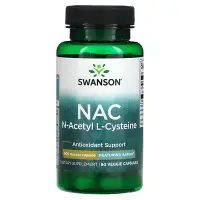 在飛比找iHerb優惠-[iHerb] Swanson NAC，N-乙酰-L-半胱氨