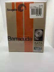 Seagate Barracuda 3.5 Internal Drive SATA ST315005N4A1AS-RK 1.5TB M, NEW, D7