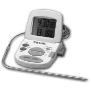 Taylor 1470 Digital Oven Thermometer: Alarm, Probe, Timer & More!