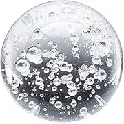 MAGICLULU 1Pc Bubble Ball Transparent Crystal Sphere for Home Decoration Artistic Adornment Creative Present for Landscape Styling