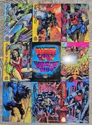 Fleer - Marvel Universe Cards Uncut Promo Sheet - 1994 Venom Thanos Daredevil