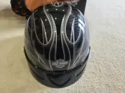 Harley-Davidson® "Wild Force" Carbon Fiber Half Helmet - 97302-09VM/000S