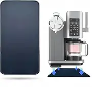 Sliding Pad Compatible with Ninja Swirl by CREAMi Ice Cream and Soft Serve Maker,Easy to Slide the Ice Cream Maker on the Kitchen Countertopp, Accessories for Ninja swirl Creami NC701