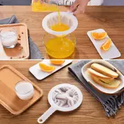 Reusable Nylon Ultra Fine Filter Mesh Strainer Spoon Sieve Soy Milk Juice Cof:PW