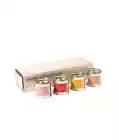 Mala Cereal Candle Gift Set Pack of 4 cereal honey nut crunch charms 4 x 4 oz