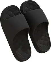 [AWGHZYOEE] Shower Sliders Shower Slippers for Women Men Checkered Patterns Lightweight Non Slip Open-toe EVA Shower Slippers Breathable Shoes Slide Slippers for Bathroom Beach Slippers