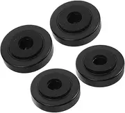 HANABASS 4pcs Rubber Speaker Isolation Feet Skid Pads for Audio Equipment Stability Durable Shock Absorbing Design Nonslip Furniture Pads for Turntables and Speakers