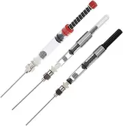 Ciieeo 3pcs Fountain Pen Converter Cleaning Tools Cleaning Kits Stuffing Needle Fountain Pen Ink Filler Pen Ink Absorbers Inking Aid Cart Student Stainless Steel Ink Jet