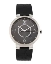Louis Vuitton Men's Tambour Eclipse Watch, Circa 2000's (Authentic Pre-Loved)