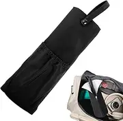 Flat Iron and Curling Wand Holder - Hangable Blow Dryer Holder - Heat Resistant Storage Bag for Hair Straightener, Bathroom Pouch Organizers for Vanity Organization