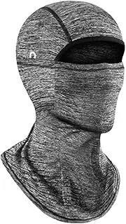 [Generic] Full Face Cover - Ice Silk Full Face Head Cover with UPF 50+ Sun Protection - Head Sock with Glasses Holes, Breathable Cycling Cap, Soft Headwear for Outdoor Sports