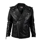 Murray Black Classic Leather Jacket