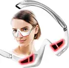 , Red Light Therapy Glasses Microcurrent Eye Massager Red Light Eye Mask for Eye