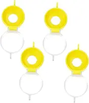 Baluue Emergency Stop Switch Protective Covers 4 Pack Button Protectors Waterproof Easy to Install