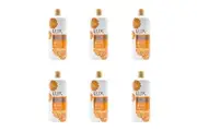 6x Lux 600ml Body Wash Liquid Bath Soap Sweet Dahlia w Patchouli Oil Scent