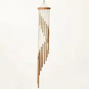 Wind Chimes for Outdoors Wind Chimes Outside The 35 Inch Large Deep Tone Memorial Wind Chimes with 18 Aluminum Tubes & S Hook (Color : D, Size : As The Picture Shows)