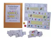 Teaching Math Resource Center Educational Learning Activites Fraction Games