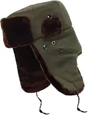 [BESPORTBLE] 2pcs Cap Outdoor Hat for Men Ear Muffs Winter Men Cotton Hats for Women Faux Fur Trapper Hat Ushanka Hat Arm Trapper Hat Camouflage Hat Outdoor Warm Hat Windproof Ski Hat