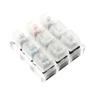 9 key Cherry Gateron Green Clear White Gray Clear Zealio Purple Kailh Box Navy Jade Switches Shaft Testing Tool Switch Tester