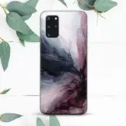 Grey Purple Marble Aesthetic Case For Samsung Note 20 S10 S20 S21 S22 S23 S24 FE