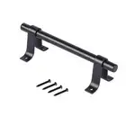 Home Door Handle Household Safety Barn Sliding Hardware Knobs Security Black