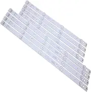 GPVPGHGRJ LED Backlight Strip(8) Compatible with TCL L55S4900FS L55S4900 Compatible with TOT 55D2900 L55P2 L55E5800A 55S403 55S405 55S401 U55P6006 55UC6426 4C-LB5504 Light bar