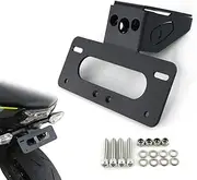 2017-2019 KAWASAKI Z650 Ninja650 Fender Eliminator/Tail Tidy, Fit for OEM License Plate Light, Fit For OEM/Stock Turn Signal (Black)