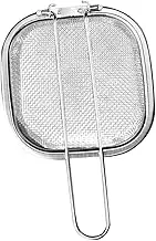 Cabilock Cooking Skimmer for Oil French Fry Strainer Stainless Steel Mesh Basket Easy to Maintain