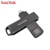 在飛比找Yahoo!奇摩拍賣優惠-SANDISK 256G iXpand Luxe 旋轉隨身碟