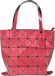 [FOSIDEY] holographic wallet, versatile geometric stitching, geometric luminous purse and tote