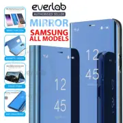 Mirror Shockproof Flip Case Cover For Samsung S23 S22 S21 S10 Note 20 Ultra S20