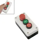 NC Emergency Stop NC+NO Push Button Switch Station Red Green for Control Circuit