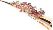 minkissy Bling Hair Clip Metal Alligator Clip for Fine Hair Rhinestone Barrettes for Women