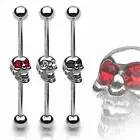 Piercing Ear Industrial Skull