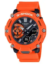 Casio G-Shock Orange Resin Ga2200M-4A Watch