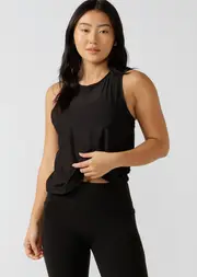 [Lorna Jane] Raise The Bar Active Tank Top in Black, Size - Small S Black