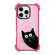iPhone 16 Pro Bounce Case MagSafe Compatible Hello Cat