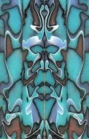 New Turquoise Moon BTW79KS Acrylic Knife Scale 1/4" x 1 1/2" x 6"