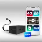 DIY Mini Cam 4G LIVE View App Pinhole Lens Alerts Home Security Monitoring 128GB