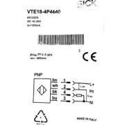 A● SICK VTE18-4P4440 Photoelectric proximity sensor ,PNP,New