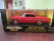 ERTL AMERICAN MUSCLE 1/18 LTD ED (1/5000) 1962 PONTIAC CATALINA 421SD - NIB